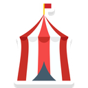 پیش‌نمایش فایل circus-tent-26 از پک مهمانی کریسمس