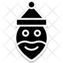 پیش‌نمایش فایل santa-face-16 از پک جشن کریسمس