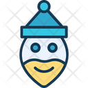 پیش‌نمایش فایل santa-face-22 از پک جشن کریسمس