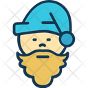 پیش‌نمایش فایل santa-face-23 از پک جشن کریسمس