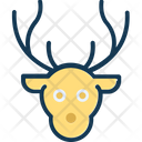 پیش‌نمایش فایل reindeer-face-2 از پک جشن کریسمس