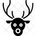 پیش‌نمایش فایل reindeer-face-4 از پک جشن کریسمس