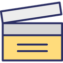 پیش‌نمایش فایل clapboard-1629900 از پک سینما