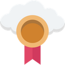 پیش‌نمایش فایل cloud-medal-1851361 از پک رایانش ابری