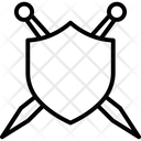 پیش‌نمایش فایل crossed-swords-1921013 از پک سلاح