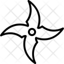 پیش‌نمایش فایل ninja-star-1921025 از پک سلاح