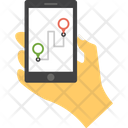 پیش‌نمایش فایل map-application-1921427 از پک نقشه و مسیریابی
