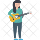 پیش‌نمایش فایل female-guitarist-2011992 از پک خانواده شاد