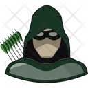 پیش‌نمایش فایل green-arrow-2380500 از پک قهرمانان و شخصیت‌های شرور
