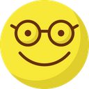 پیش‌نمایش فایل glasses-face-2501750 از پک شکلک‌ها