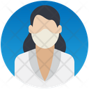 پیش‌نمایش فایل receptionist-2776781 از پک چهره حرفه‌ای با ماسک