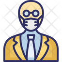 پیش‌نمایش فایل boss-wearing-mask-2803278 از پک ماسک پوشیدن آواتار