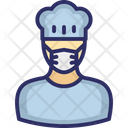 پیش‌نمایش فایل chef-wearing-mask-2803325 از پک ماسک پوشیدن آواتار