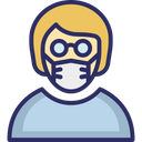 پیش‌نمایش فایل female-wearing-mask-2803306 از پک ماسک پوشیدن آواتار