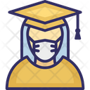 پیش‌نمایش فایل graduate-wearing-mask-2803268 از پک ماسک پوشیدن آواتار