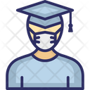 پیش‌نمایش فایل graduate-wearing-mask-2803281 از پک ماسک پوشیدن آواتار