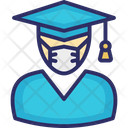 پیش‌نمایش فایل graduate-wearing-mask-2803332 از پک ماسک پوشیدن آواتار