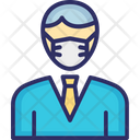 پیش‌نمایش فایل manager-wearing-mask-2803354 از پک ماسک پوشیدن آواتار