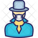 پیش‌نمایش فایل spy-wearing-mask-2803329 از پک ماسک پوشیدن آواتار