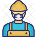 پیش‌نمایش فایل worker-wearing-mask-2803343 از پک ماسک پوشیدن آواتار