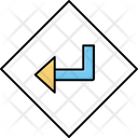 پیش‌نمایش فایل down-left-arrow-2877279 از پک نقشه و مسیریابی