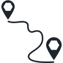 پیش‌نمایش فایل route-2880836 از پک نقشه و مسیریابی