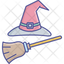 پیش‌نمایش فایل broom-and-hat-2964618 از پک هالووین