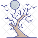 پیش‌نمایش فایل spooky-tree-2964619 از پک هالووین