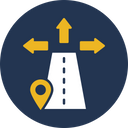 پیش‌نمایش فایل road-location-3013535 از پک حمل‌ونقل و لجستیک