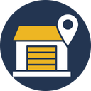 پیش‌نمایش فایل store-location-3013556 از پک حمل‌ونقل و لجستیک