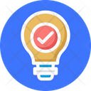 پیش‌نمایش فایل idea-approved-symbol-3271028 از پک وب و سئو