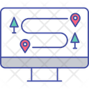 پیش‌نمایش فایل online-map-4223712 از پک نقشه و مسیریابی
