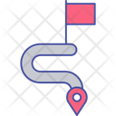 پیش‌نمایش فایل target-route-4223709 از پک نقشه و مسیریابی