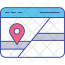 پیش‌نمایش فایل website-map-4223698 از پک نقشه و مسیریابی