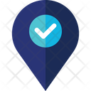 پیش‌نمایش فایل checkmark-location-4333732 از پک موقعیت مکانی‌ها