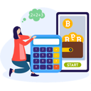 پیش‌نمایش فایل bitcoin-calculator-10647791 از پک ارز دیجیتال و بلاکچین