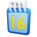 پیش‌نمایش فایل 16-date-9477221 از پک تقویم