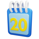 پیش‌نمایش فایل 20-date-9477231 از پک تقویم