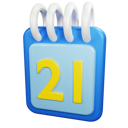 پیش‌نمایش فایل 21-date-9477233 از پک تقویم
