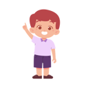پیش‌نمایش فایل boy-raising-his-hand-8232891 از پک پسر دانش آموز