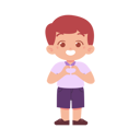 پیش‌نمایش فایل boy-showing-heart-shape-gesture-8232870 از پک پسر دانش آموز