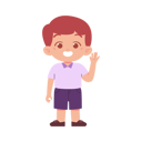 پیش‌نمایش فایل boy-student-say-hello-8232881 از پک پسر دانش آموز