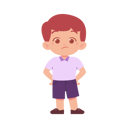 پیش‌نمایش فایل confused-boy-while-put-hands-on-waist-8232864 از پک پسر دانش آموز