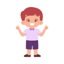 پیش‌نمایش فایل cute-boy-showing-double-thumb-up-8232862 از پک پسر دانش آموز