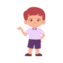 پیش‌نمایش فایل cute-boy-showing-left-side-while-confused-8232877 از پک پسر دانش آموز