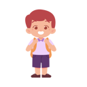 پیش‌نمایش فایل cute-boy-standing-and-carrying-schoolbag-8232895 از پک پسر دانش آموز