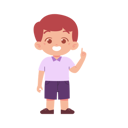 پیش‌نمایش فایل happy-boy-pointing-something-up-8232890 از پک پسر دانش آموز
