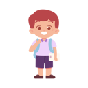 پیش‌نمایش فایل kid-boy-get-ready-for-going-to-school-8232865 از پک پسر دانش آموز