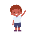 پیش‌نمایش فایل school-boy-waving-right-hand-8232918 از پک پسر دانش آموز