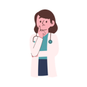 پیش‌نمایش فایل confused-female-doctor-8515742 از پک دکتر زن